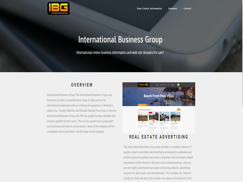 A basic responsive website design that is mobile friendly.